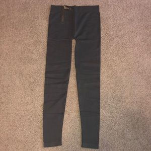 Gray Free Size Leggings